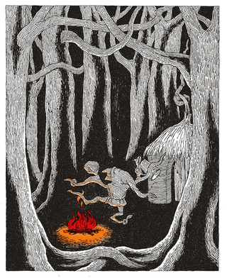 Illustration for article titled How Edward Gorey illustrated three classic fairytales